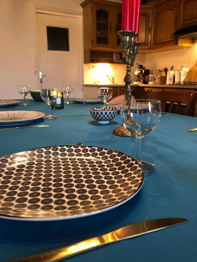 Gite A La Ferme Chaleureux Avec Cheminee Preveranges ภายนอก รูปภาพ